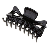 Maxbell Large Hair Claw Clips Thick Hair Jaw Acrylic Folding Hairpin for Women Black