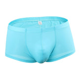 Maxbell Mens Underwear Shorts Solid Boxer Briefs Underpants Sexy Lingerie XXL Blue