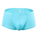Maxbell Mens Underwear Shorts Solid Boxer Briefs Underpants Sexy Lingerie XXL Blue