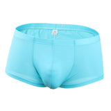 Maxbell Mens Underwear Shorts Solid Boxer Briefs Underpants Sexy Lingerie XXL Blue