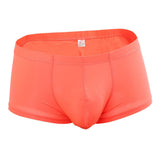 Maxbell Mens Underwear Shorts Solid Boxer Briefs Underpants Sexy Lingerie L Orange