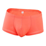 Maxbell Mens Underwear Shorts Solid Boxer Briefs Underpants Sexy Lingerie XL Orange