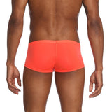 Maxbell Mens Underwear Shorts Solid Boxer Briefs Underpants Sexy Lingerie XXL Orange