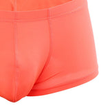 Maxbell Mens Underwear Shorts Solid Boxer Briefs Underpants Sexy Lingerie XXL Orange