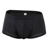 Maxbell Mens Underwear Shorts Solid Boxer Briefs Underpants Sexy Lingerie L Black