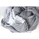 Maxbell Men Casual Cardigan Hooded Long Cloak Cape Coat Open Front Jacket M Gray