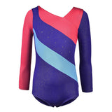 Maxbell Girls Long Sleeve Leotard Gymnastics Bodysuit Dancewear Jumpsuit Ballet 8(7-8Y)