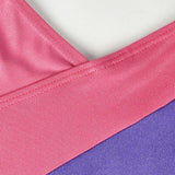 Maxbell Girls Long Sleeve Leotard Gymnastics Bodysuit Dancewear Jumpsuit Ballet 8(7-8Y)