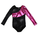 Maxbell Girls Long Sleeves Leotard Gymnastics Bodysuit Dancewear Jumpsuit Ballet 8(7-8Y)