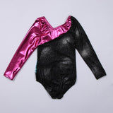 Maxbell Kid Girls Long Sleeve Gymnastic Leotard Ballet Bodysuit Costume Sportswear 6