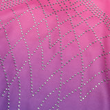 Maxbell Girls One-Piece Leotard Athletic Dance Gymnastics Bodysuit 8 Pink+Purple