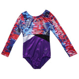 Maxbell Kids Girls Long Sleeve Gymnastic Leotard Bodysuit Dancewear 10(9-10Y)