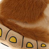 Maxbell Novelty Christmas Furry Hobbit Bigfoot Slippers Indoor Shoes for Men Women