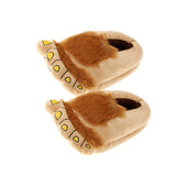 Maxbell Novelty Christmas Furry Hobbit Bigfoot Slippers Indoor Shoes for Men Women