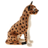 Maxbell Simulation Animal Stuffed Plush Toys for Children gift Pet Toy Leopard