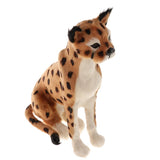 Maxbell Simulation Animal Stuffed Plush Toys for Children gift Pet Toy Leopard