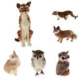 Maxbell Simulation Animal Stuffed Plush Toys for Children gift Pet Toy Leopard