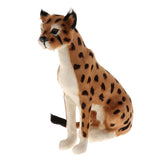 Maxbell Simulation Animal Stuffed Plush Toys for Children gift Pet Toy Leopard