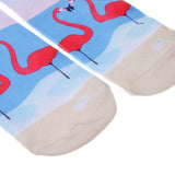 Maxbell Women Girls Cute Cartoon Animal Pattern Socks Cotton Warm Socks Light Blue