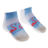 Maxbell Women Girls Cute Cartoon Animal Pattern Socks Cotton Warm Socks Light Blue