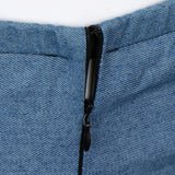 Maxbell Men's Sexy Elastic Halter Body Chest Strap Harness Top Briefs Set Light Blue