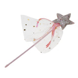 Maxbell Shiny Star Shape Princess Fairy Wands for Kids Girls Party Supplies