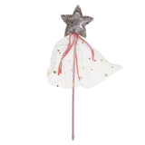 Maxbell Shiny Star Shape Princess Fairy Wands for Kids Girls Party Supplies