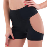 Women Butt Lifter Shapewear Tummy Control Hi-Waist Slimmer Panties Black 2XL