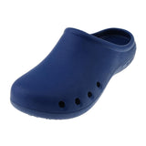 Maxbell Anti Slip Oil Water Resistant EVA Clog Shoes Slipper Work Shoes US7-8UK6.5-7.5 Dark Blue