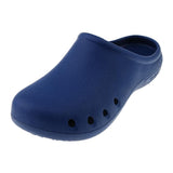 Maxbell Anti Slip Oil Water Resistant EVA Clog Shoes Slipper Work Shoes US7-8UK6.5-7.5 Dark Blue