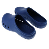 Maxbell Anti Slip Oil Water Resistant EVA Clog Shoes Slipper Work Shoes US7-8UK6.5-7.5 Dark Blue