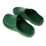Maxbell Unisex Non Slip Chef Doctor Clog Oil Water Resistant Work Lightweight Shoes 27cm Green