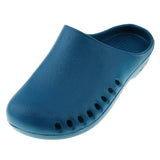 Maxbell Unisex Non Slip Chef Doctor Clog Oil Water Resistant Work Lightweight Shoes 27cm Blue