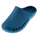 Maxbell Unisex Non Slip Chef Doctor Clog Oil Water Resistant Work Lightweight Shoes 27cm Blue