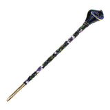 Maxbell Hair Decor Chinese Traditional Style Hair Stick Rhinestone Hairpin Blue