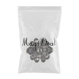 Maxbell Vintage Crystal Flower Hair Claws Clips Hair Jewelry for Womens Girls Blue
