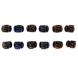 Maxbell 12 Piece Women Mini Plastic Hair Claw Clamps Grips Hair Accessory Multicolor