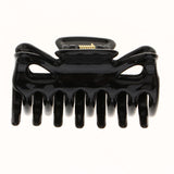 12 Pieces Plastic Mini Hair Claws Grips Clips Pins Styling Accessories Black