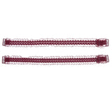 Maxbell Women Floral Lace Bra Straps Adjustable Shoulder Straps Replacement Burgundy