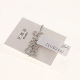 Maxbell Women Girls Hair Clip Crystal Letters Slide Hairclip Hair Pin Silver GIRLS