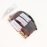 Maxbell Large Plain Teethed Hair Slide Comb Clip Grip Hair Hoop Accessories Burgundy