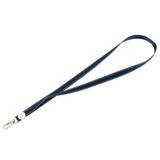 Maxbell Lanyard ID Nametag Badge Holder Straps Neck Key Chain with Swivel Hook Dark Blue