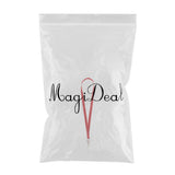 Maxbell Lanyard ID Nametag Badge Holder Straps Neck Key Chain with Swivel Hook Red