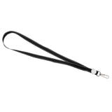 Maxbell Lanyard ID Nametag Badge Holder Straps Neck Key Chain with Swivel Hook Black