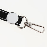 Maxbell Lanyard ID Nametag Badge Holder Straps Neck Key Chain with Swivel Hook Black
