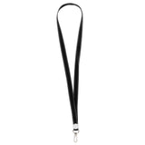 Maxbell Lanyard ID Nametag Badge Holder Straps Neck Key Chain with Swivel Hook Black
