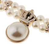 Maxbell Retro Gold Cardigan Clip Chain Shawl Shrug Sweater Collar Clasp Gold Crown