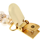 Maxbell Retro Gold Cardigan Clip Chain Shawl Shrug Sweater Collar Clasp Gold Crown