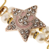 Maxbell Antique Gold Cardigan Clip Shawl Shrug Sweater Collar Clasp Gold Star