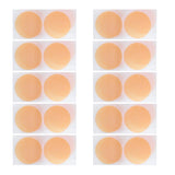 Maxbell 10 Pairs Women Round Disposable Pasties Adhesive Nipple Cover Sticker Pads